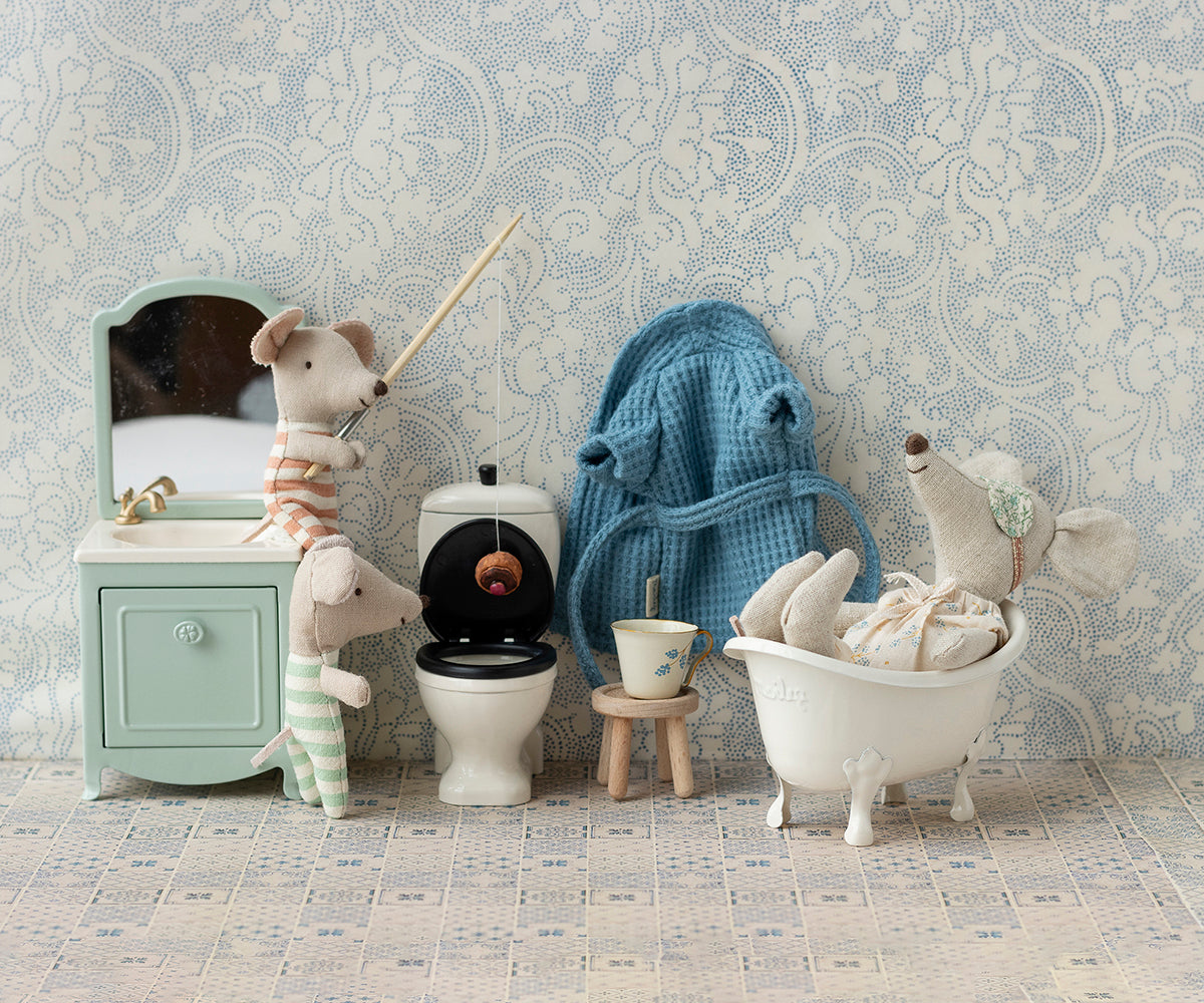 Bathrobe - Dusty Blue, Dad/Mum Mouse - Image 2