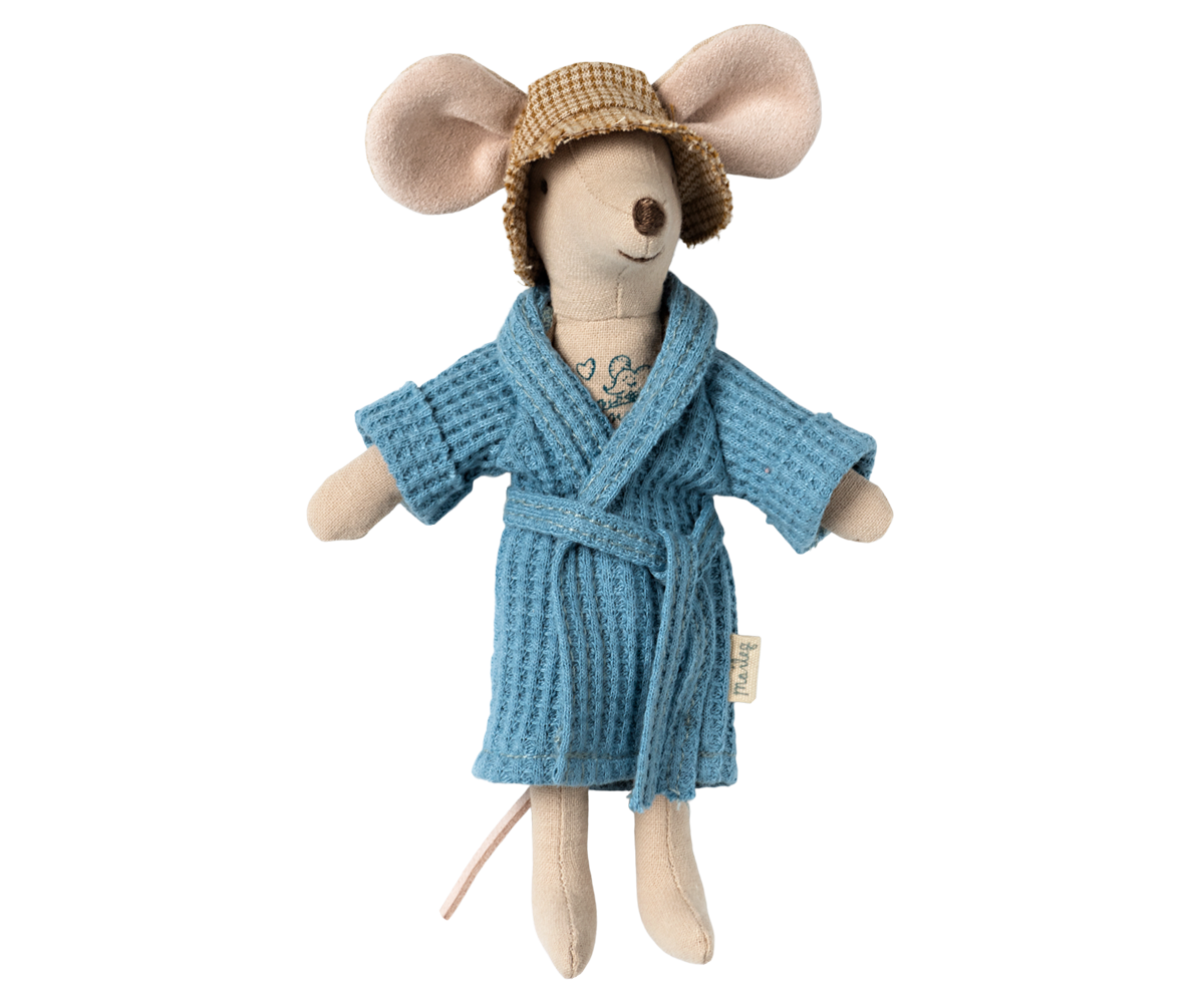 Bathrobe - Dusty Blue, Dad/Mum Mouse - Image 4