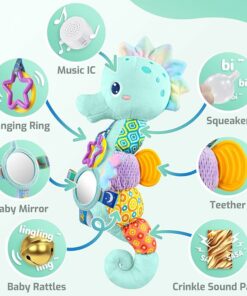 Alternative view of Blue-seahorse Toys Musical Stuffed BE55