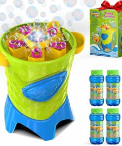 Bubble Fun Fountain Bubble Machine with Light for Toddlers BE14