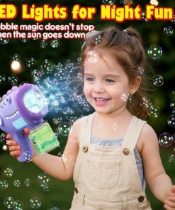 Alternative view of Green And Purple Bubble Machine Gun 2 Pack BE10