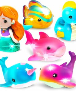 Mermaid Light Up Bath Toys BE4