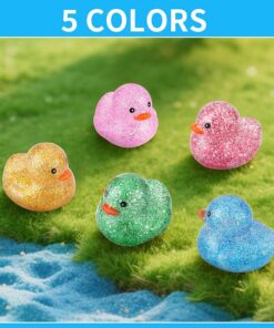 Alternative view of Mini Glitter Rubber Ducks Bath Toys BE43