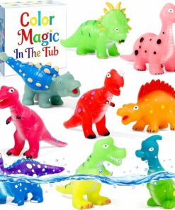No Hole Dinosaur Bath Toys for Toddler Kids BE19
