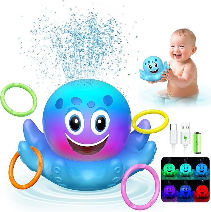 Octopus Bath Toys for Toddlers BE8