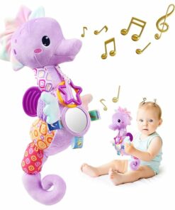 Purple-seahorse Toys Musical Stuffed BE56