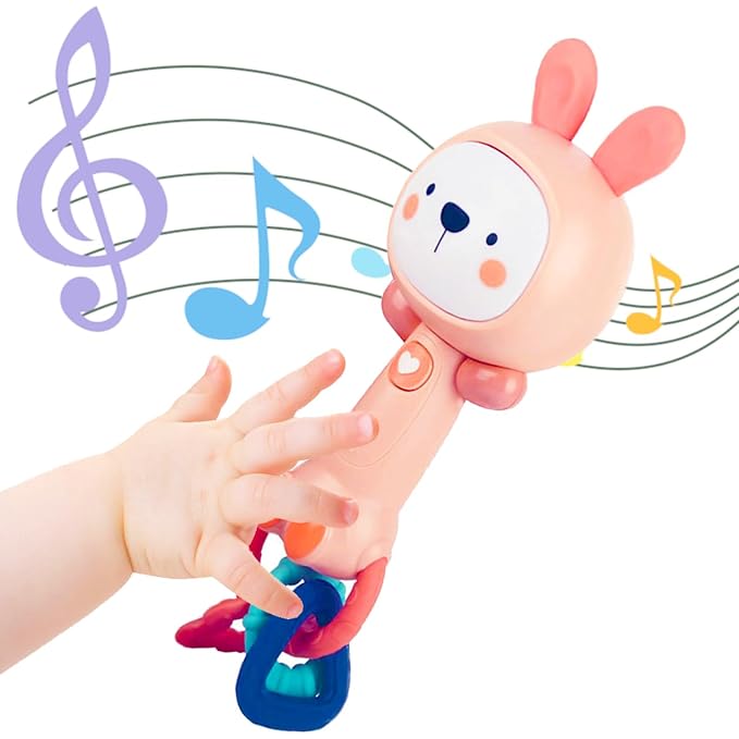 Rabbit Baby Musical Rattle Toy BE49