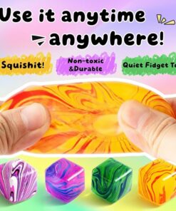 Alternative view of Squishy Fidget Toys Stress Cube Bulk BE26