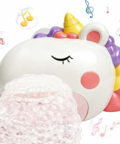 Unicorn Rechargeable Bath Bubble Machine Toys BE18