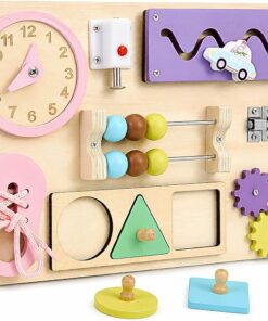 Wooden Montessori Busy Board BE23