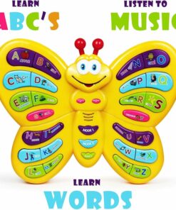 Alternative view of Yellow Butterfly Musical Toy BE59