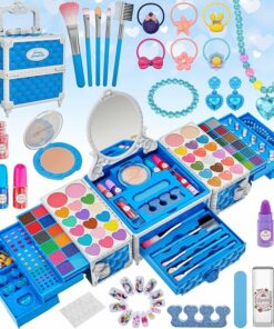 Blue Makeup Kit for Girls 99 pcs BE108