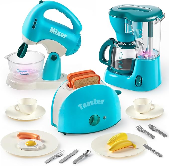 Blue Pretend Food Kitchen Accessories BE87