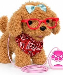 Brown Walking and Barking Dog Toys BE62