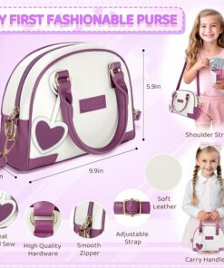 Alternative view of Cute Purple Purse for Little Girls BE105