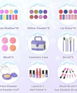 Alternative view of Cute Washable Real Cosmetic Toddler Makeup Kit BE116