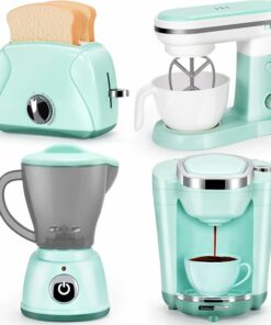 Green Kids Play Kitchen Accessories BE89