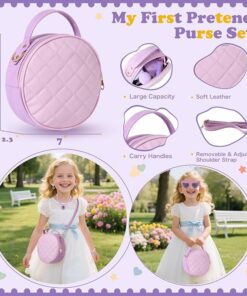 Alternative view of Lovely Purple Purse for Little Girls 39Pcs BE98
