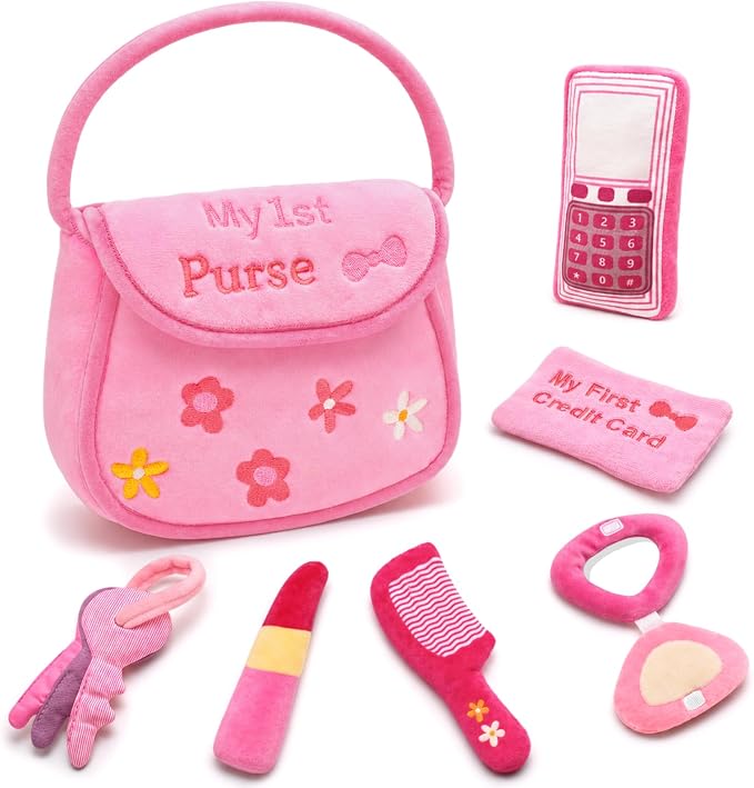 My First Pink Purse Plush BE100
