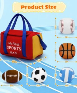 Alternative view of My First Sports Bag Plush BE102