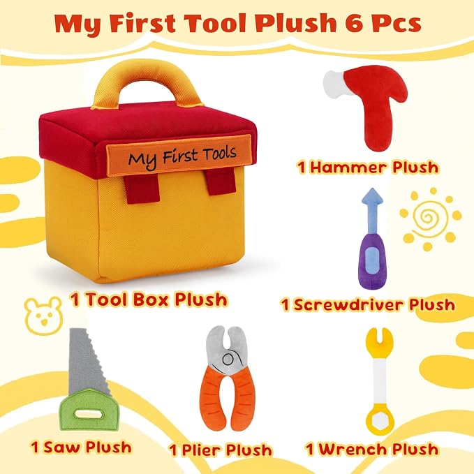 My First Tool Set Plush BE104 - Image 2