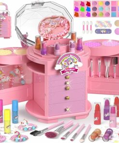 Pink Kids Makeup Set 63 Pcs BE118