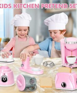 Alternative view of Pink Kids Play Kitchen Accessories BE90
