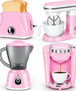 Pink Kids Play Kitchen Accessories BE90