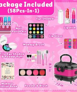 Alternative view of Pink Real Washable Make Up Set BE113