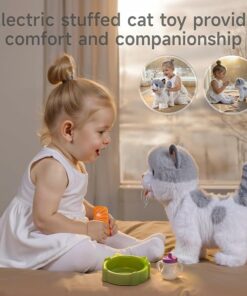Alternative view of Plush Cat Electronic Interactive Toys BE80