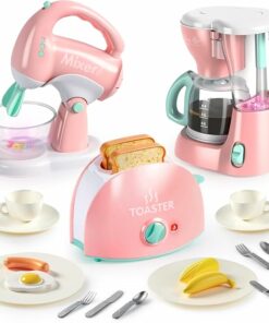 Pink Pretend Food Kitchen Accessories BE88