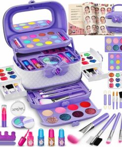 Purple Real Washable Make Up Set BE112