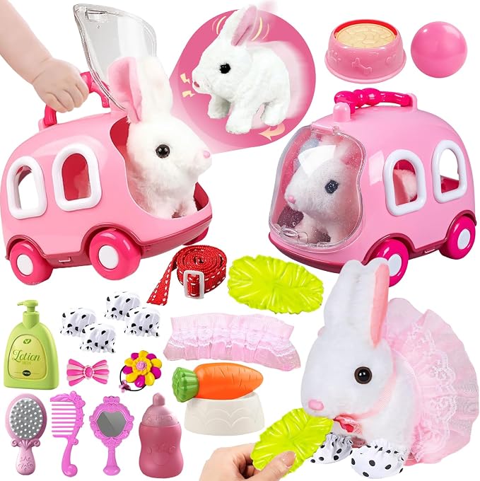 Walking Ears Wiggling Electric Rabbit BE83