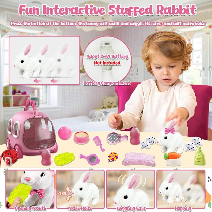 Walking Ears Wiggling Electric Rabbit BE83 - Image 2