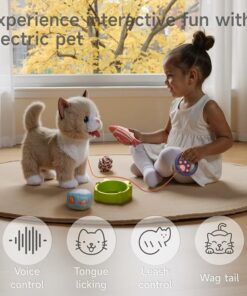 Alternative view of Yellow Walking Cat Toys BE78